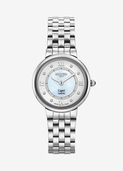 Roamer 859845 41 29 50 Capri Diamond Set MOP Dial Stainless Steel Bracelet Women's Watch - mzwatcheslk srilanka